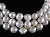 Multi-strand pearl necklace
